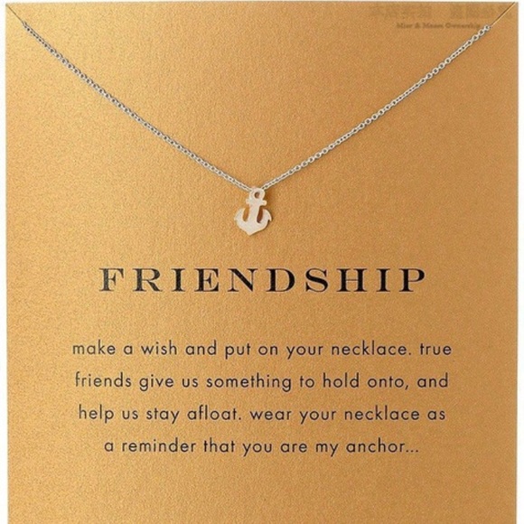 Jewelry - 1 LEFT! Friendship Anchor Necklace